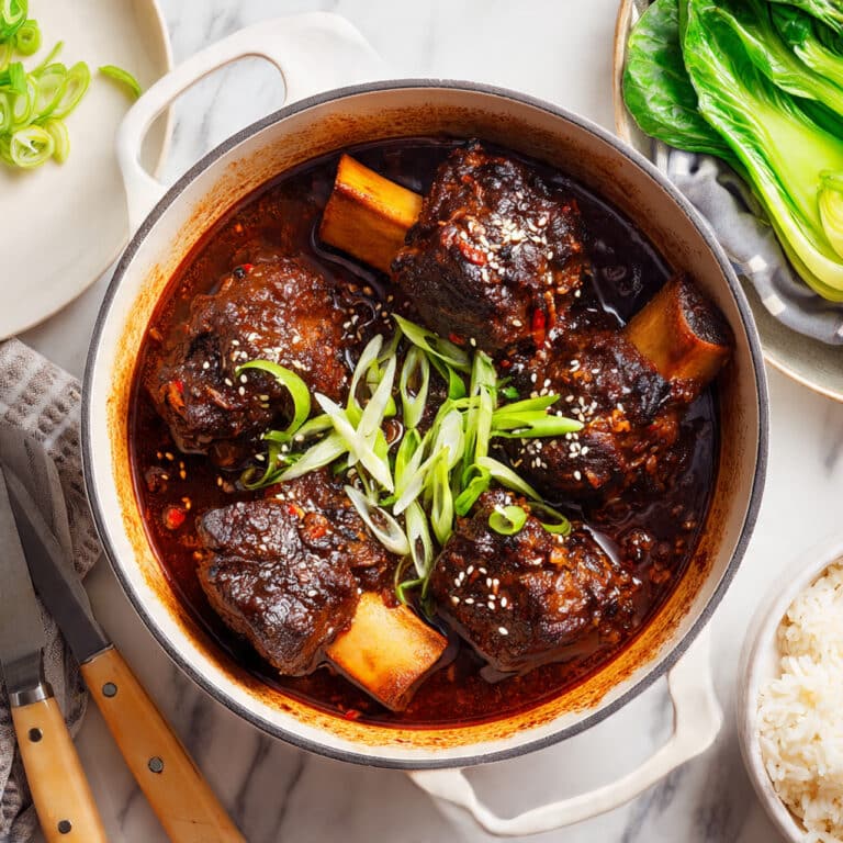 Succulent Soy Braised Short Ribs Recipe