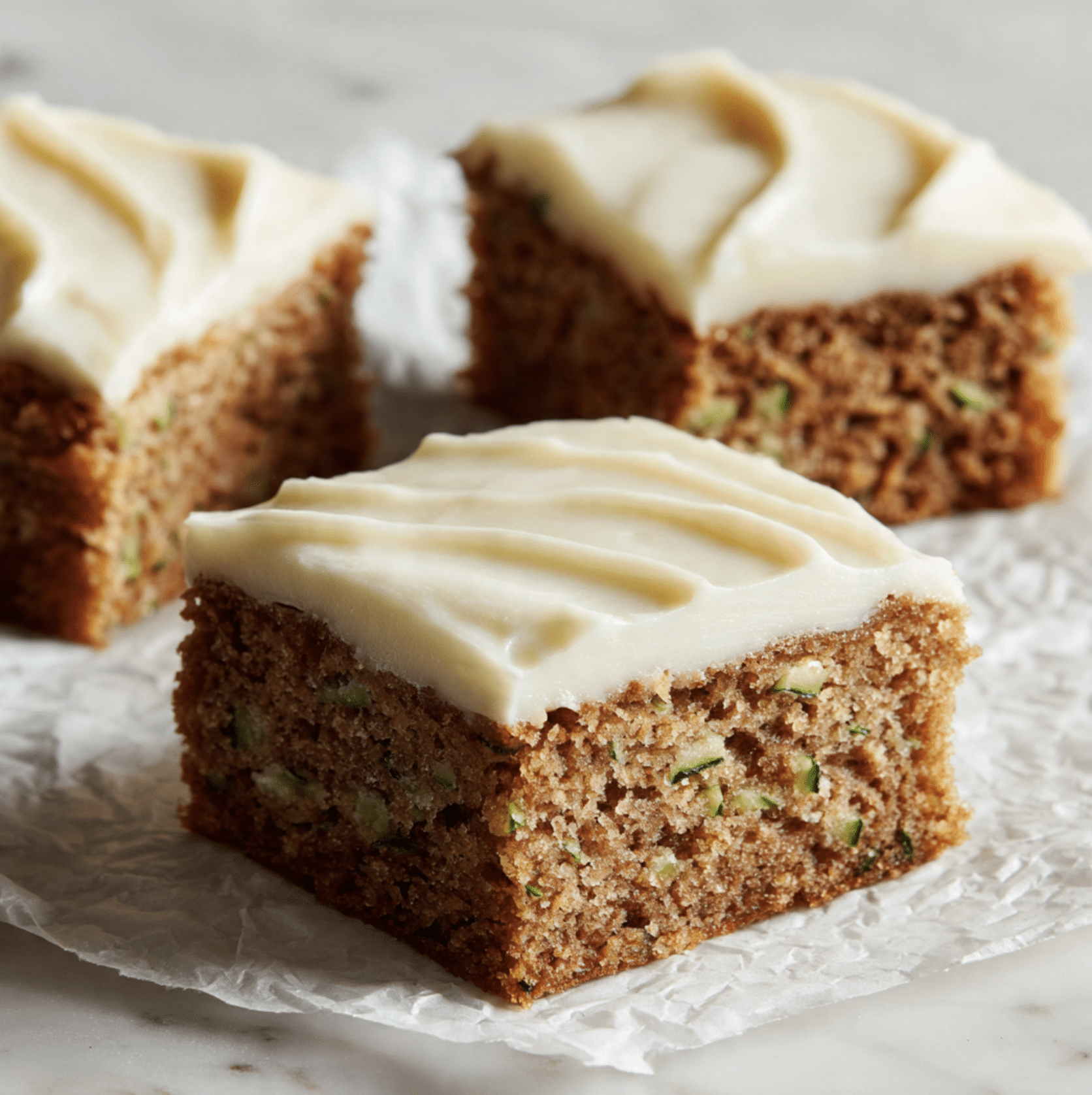 Zucchini Cake with Maple Cream Cheese Frosting Recipe