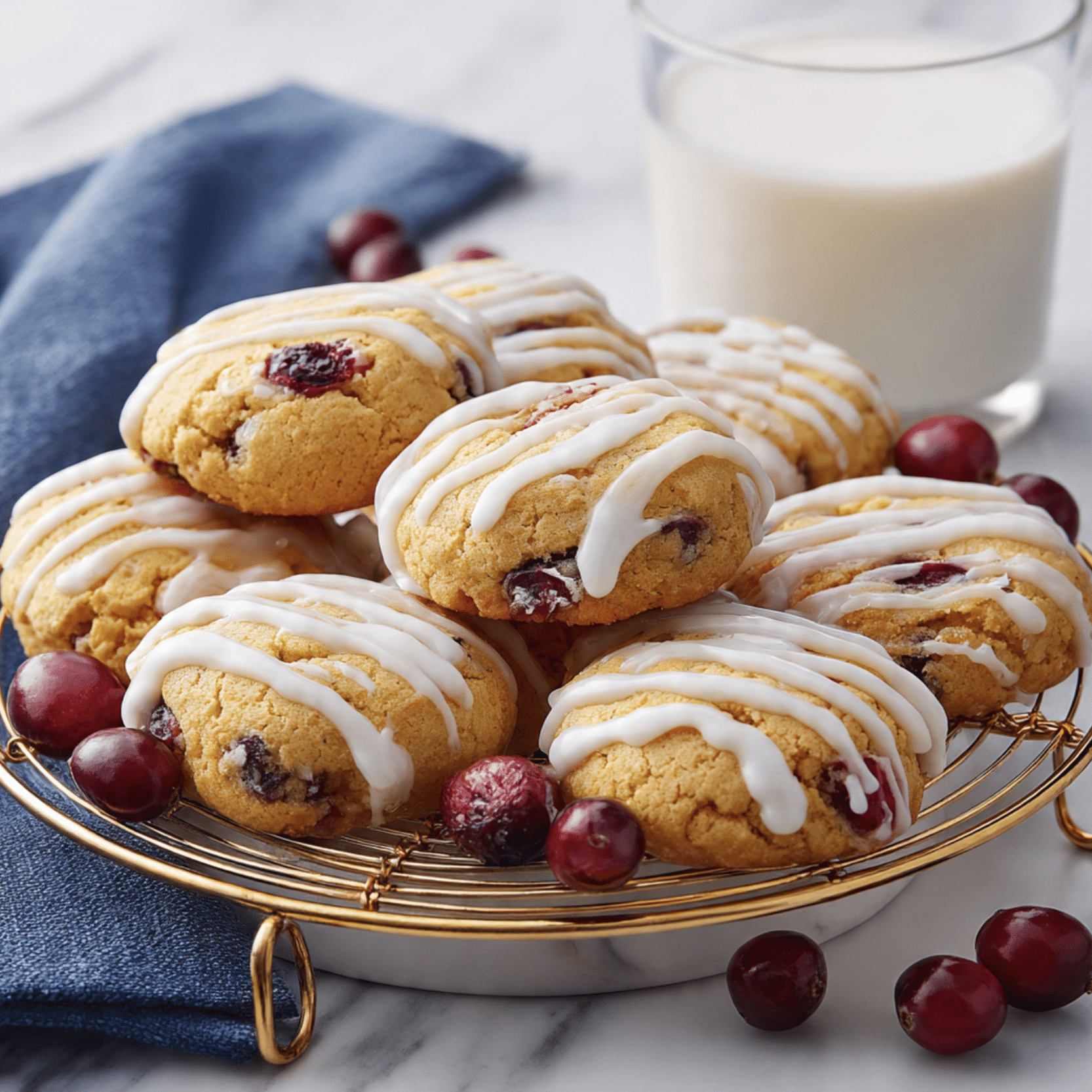Orange Cranberry Cookies Recipe