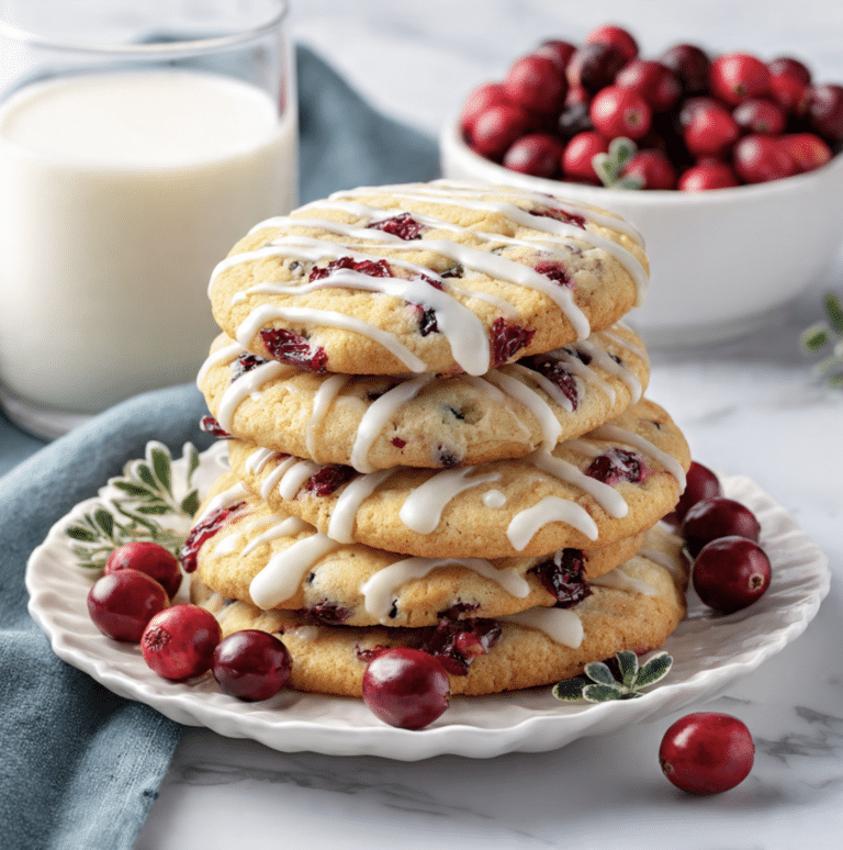 Orange Cranberry Cookies Recipe