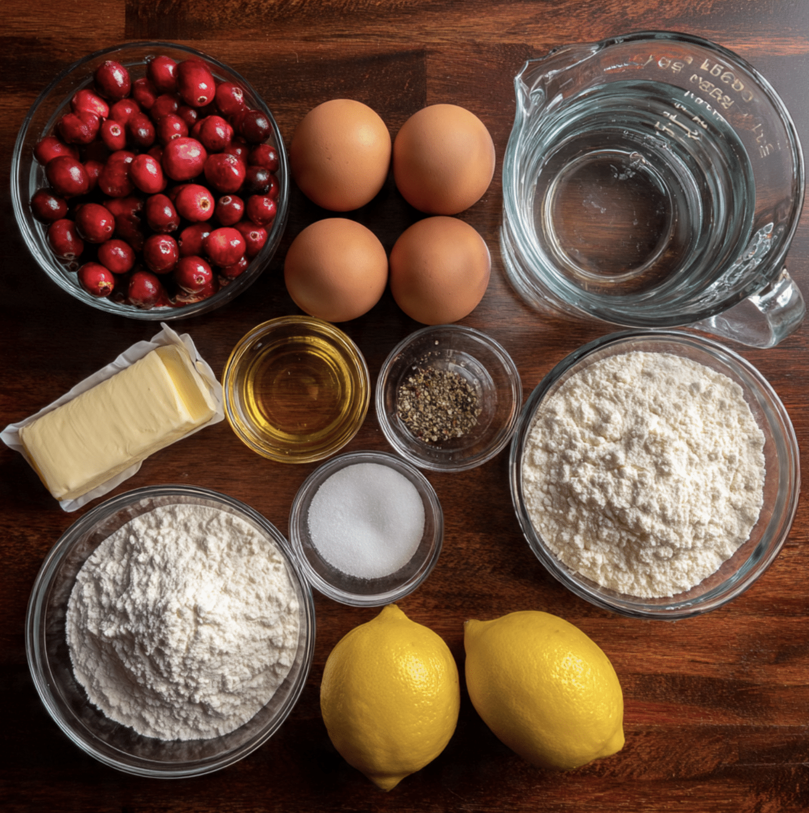 Cranberry Lemon Bars Recipe