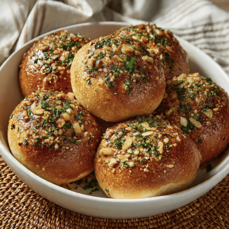 Garlic Butter Dinner Rolls Recipe