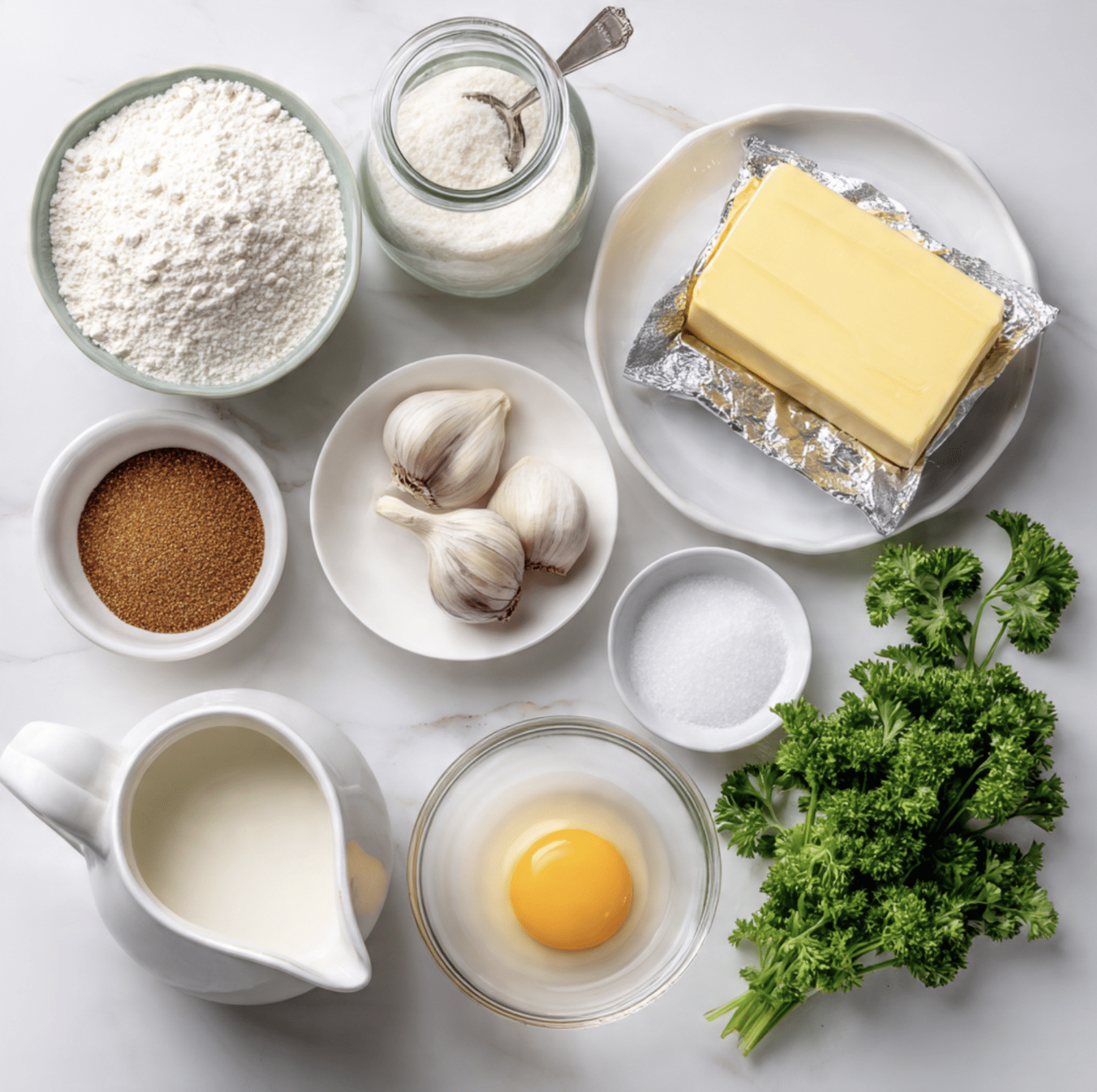 Garlic Butter Dinner Rolls Recipe