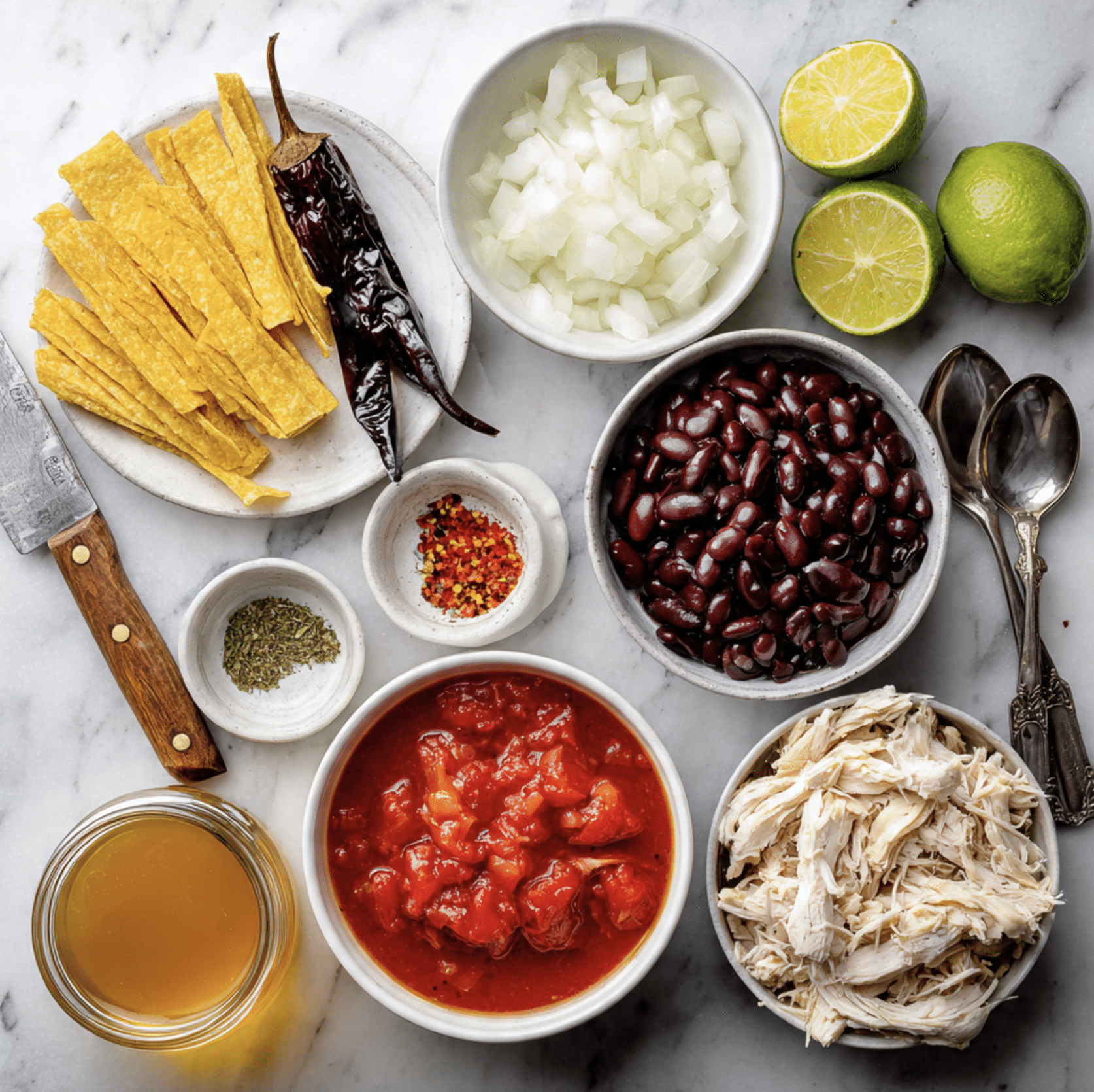 Turkey Tortilla Soup Recipe