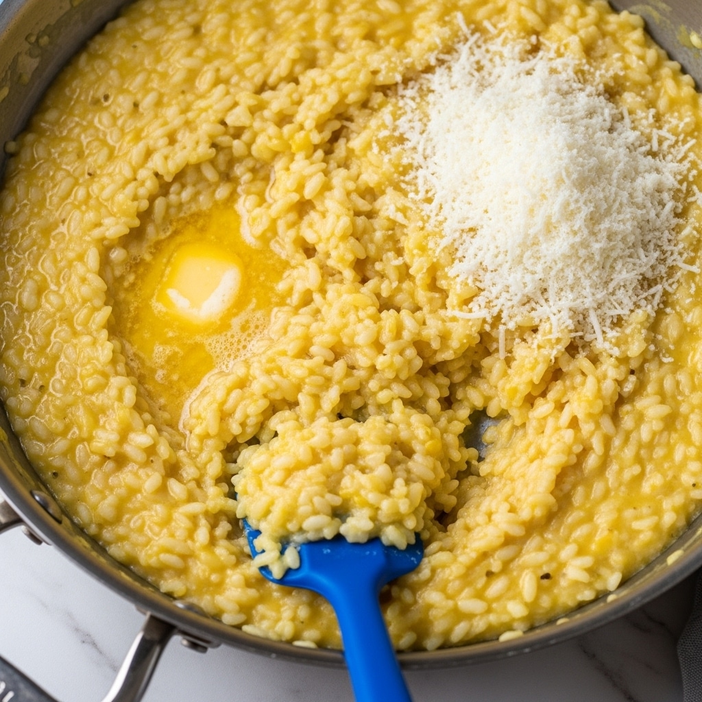 Yellow Rissotto Butter Lobster Risotto: Indulgent Seafood Delight for Special Occasions