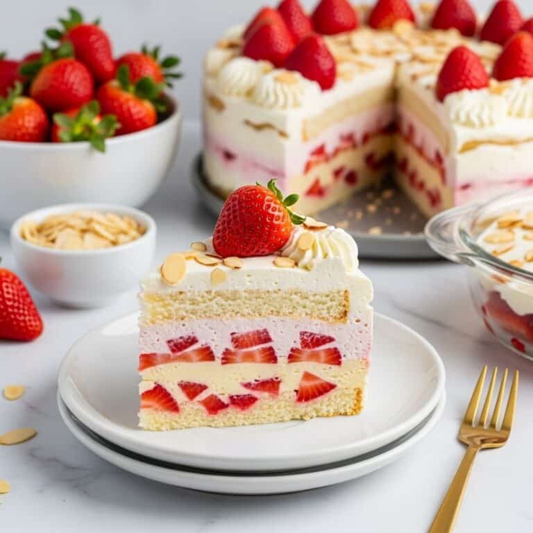 Strawberry Heaven On Earth Cake Recipe