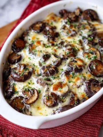 Cheesy Mushroom Casserole Recipe