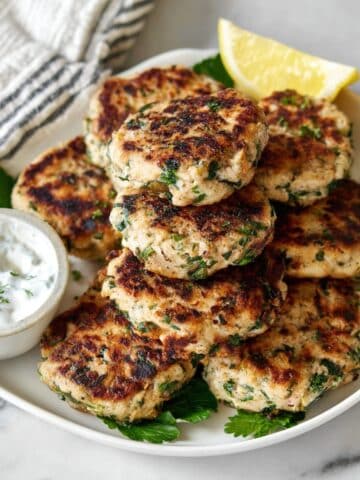 Mediterranean Chicken Patties Recipe