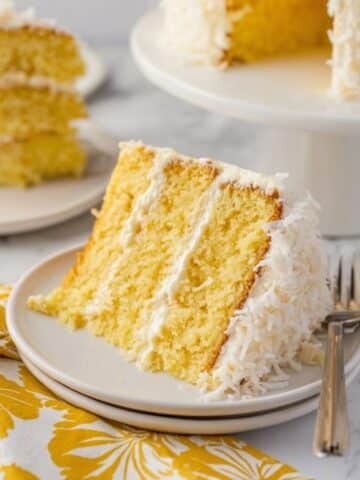 Pineapple Coconut Cake with Cream Cheese Frosting Recipe
