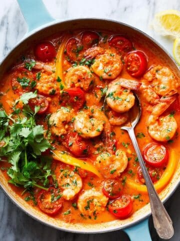 Brazilian Shrimp Stew with Coconut Milk and Tomatoes Recipe