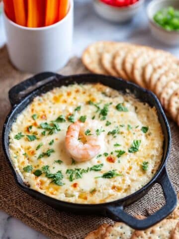 Cheesy Crab & Shrimp Dip Recipe