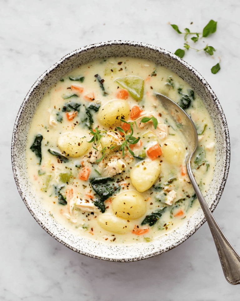 Olive Garden Chicken Gnocchi Soup (Copycat Recipe) Recipe