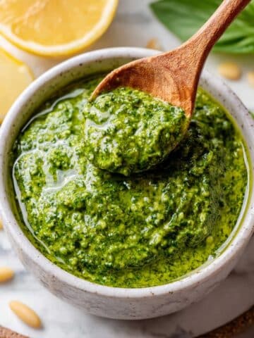 Homemade Basil Pesto Recipe