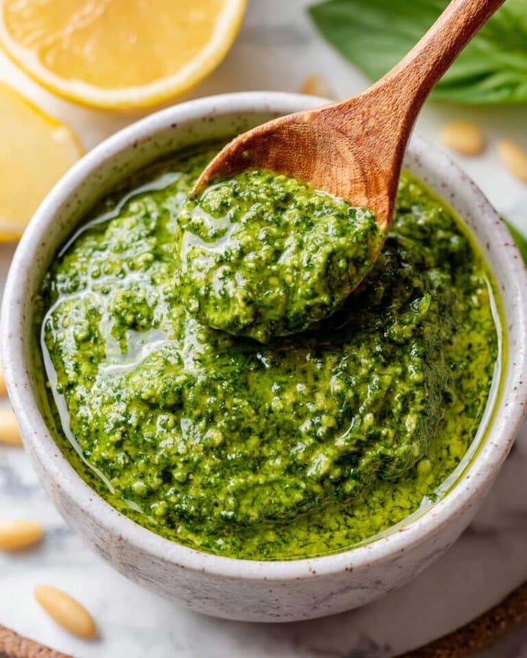 Homemade Basil Pesto Recipe
