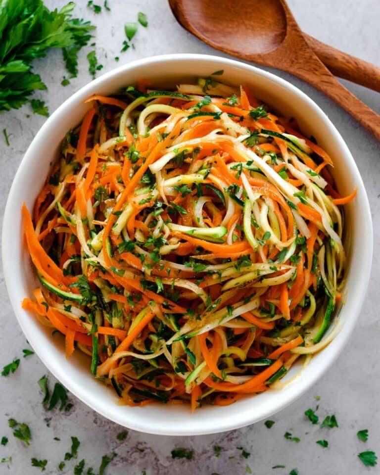 Crunchy Cucumber Carrot Salad Recipe