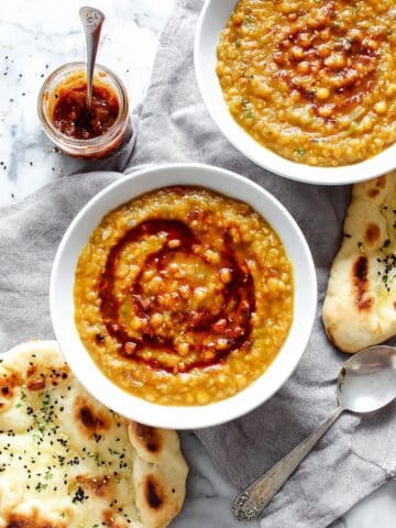 North African Chickpea Soup (Leblebi) Recipe