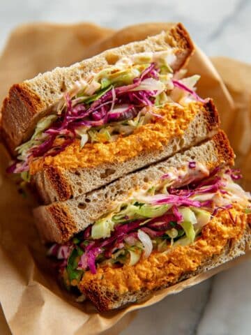 Sun-Dried Tomato Romesco Chickpea Salad Sandwich Recipe