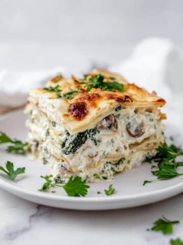 Spinach and Mushroom Lasagna Recipe
