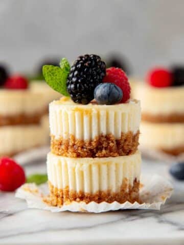 Mini Protein Cheesecakes Recipe