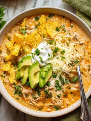 Healthy White Chicken Chili Recipe