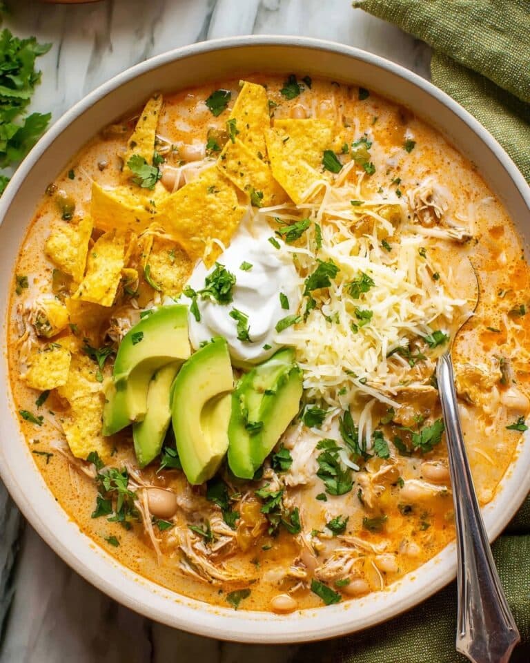 Healthy White Chicken Chili Recipe