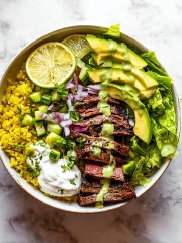 Paleo Carne Asada Bowl (Whole30, AIP-friendly) Recipe