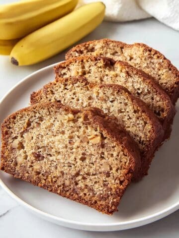 Best Healthy Banana Bread, Dietitian Recipe, Easy Recipe
