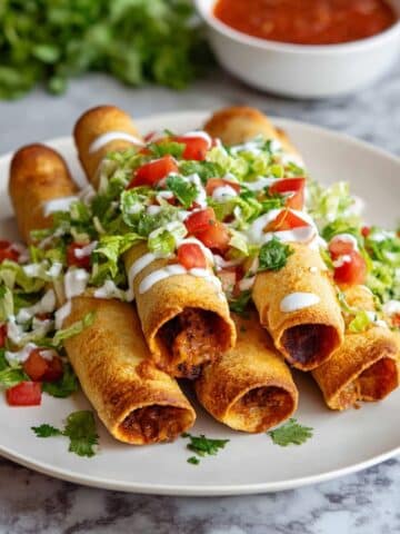Homemade Chicken Taquitos Recipe
