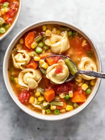 Vegetable Tortellini Soup Recipe