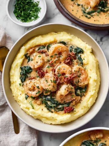 Creamy Tuscan Garlic Shrimp Recipe