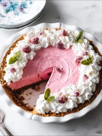 Cranberry Mousse Pie Recipe