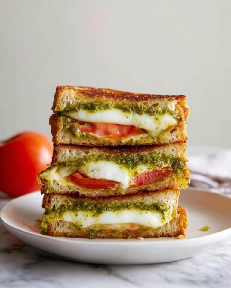 Pesto Grilled Cheese Recipe