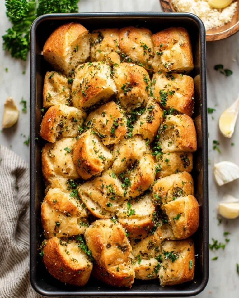 Pull Apart Garlic Bread Recipe