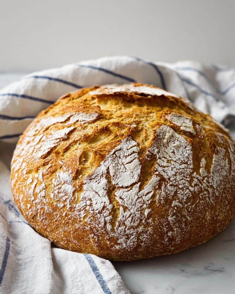 Crusty Roasted Garlic and Rosemary Bread Recipe
