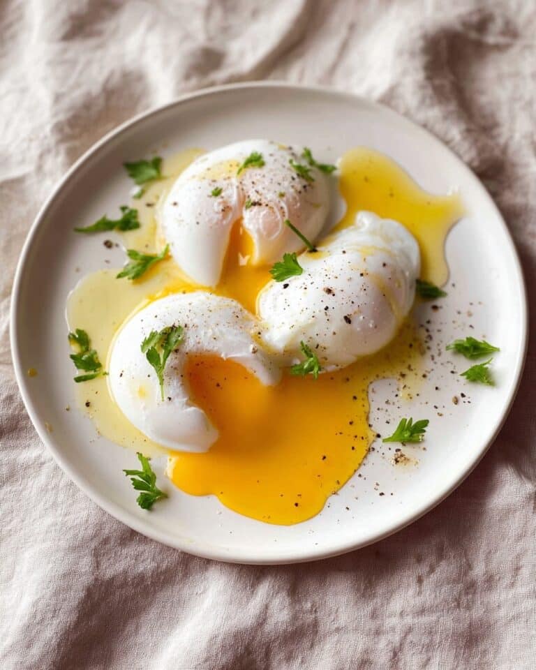 Air Fryer Poached Eggs Recipe