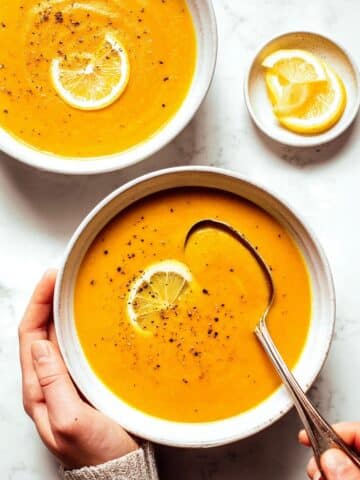 Lemony Lentil Soup Recipe