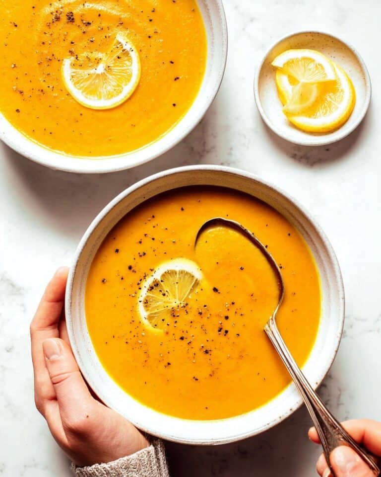 Lemony Lentil Soup Recipe