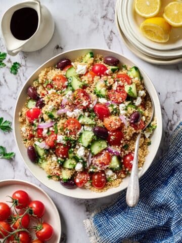 Greek Quinoa Salad Recipe