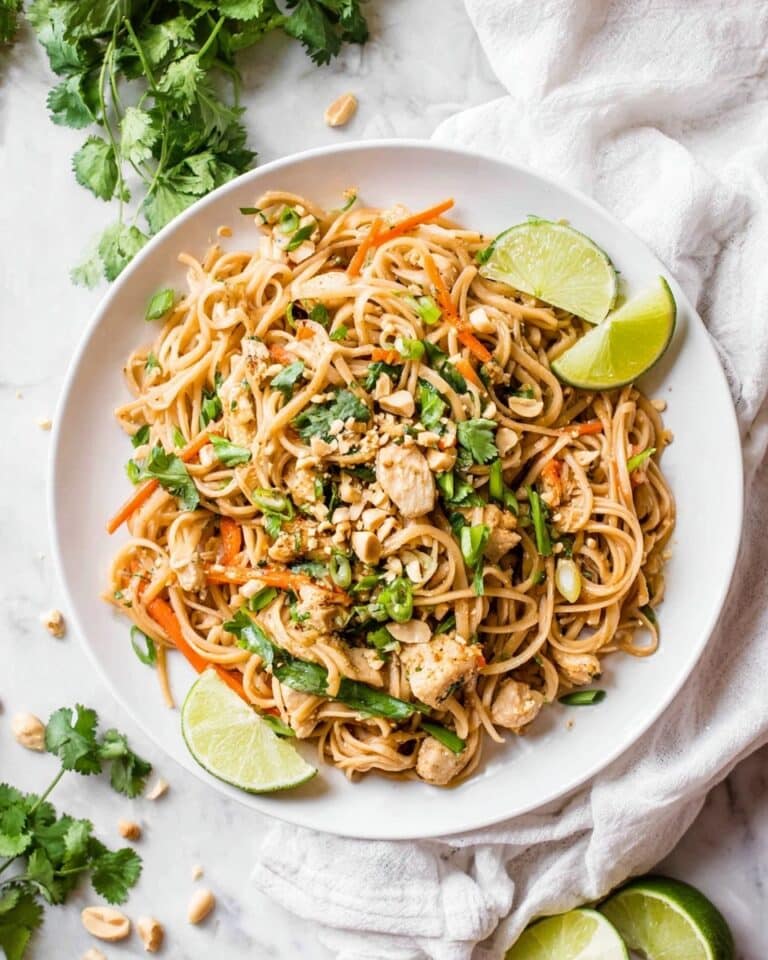 Healthy Chicken Pad Thai: Delicious & Nutritious Thai Dinner