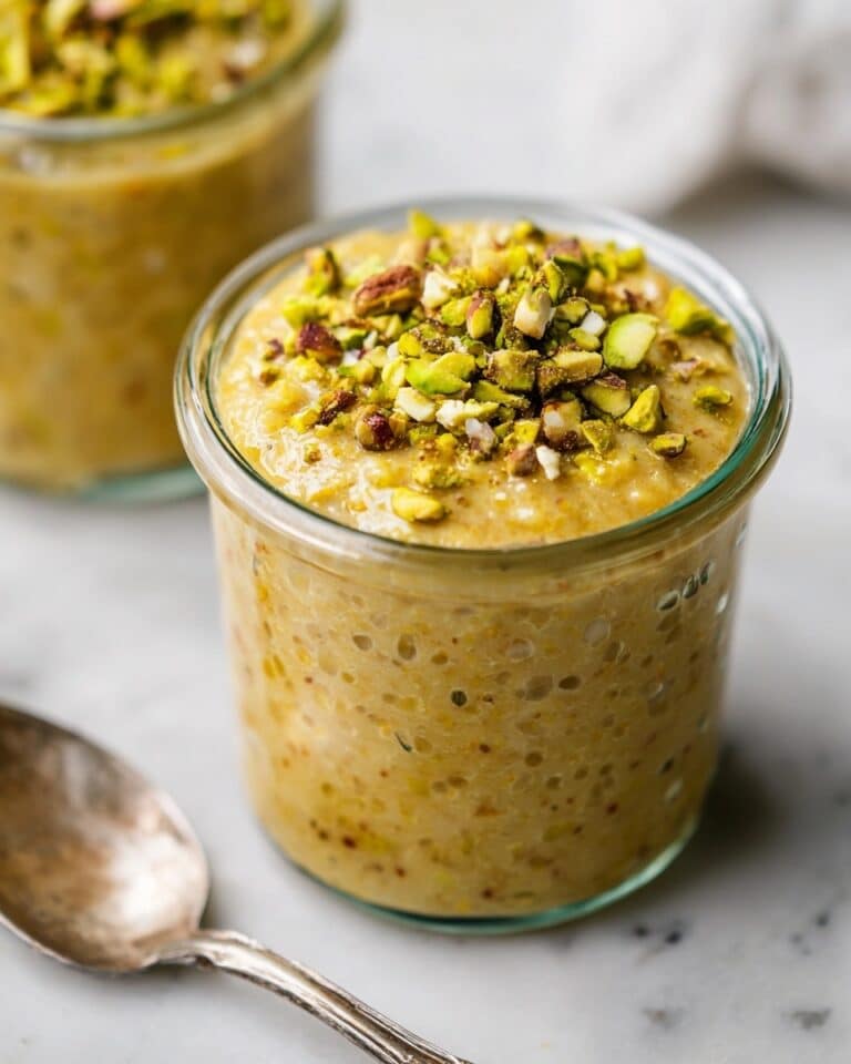 Pistachio Overnight Oats Recipe