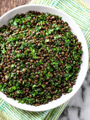 Lebanese Lentil Salad Recipe