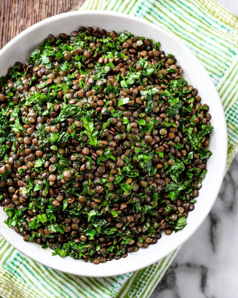 Lebanese Lentil Salad Recipe