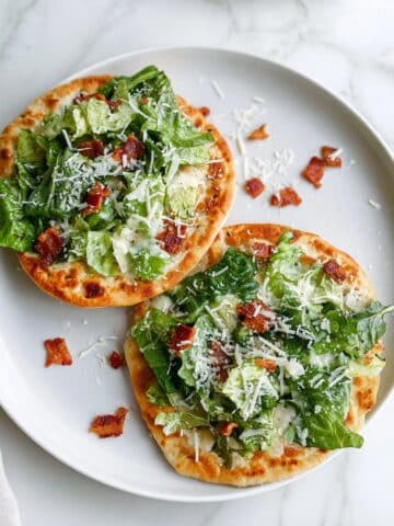 Smash Chicken Caesar Tacos Recipe