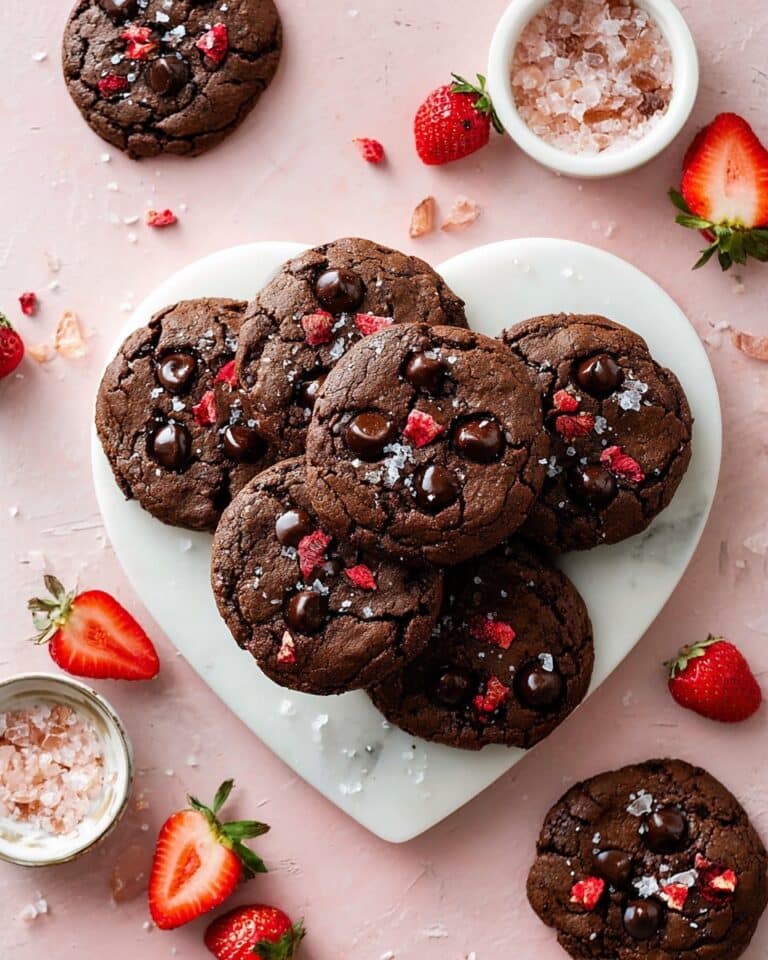 Strawberry Chocolate Cookies Recipe