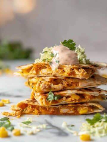 Summer Honey Chipotle Chicken Quesadillas Recipe