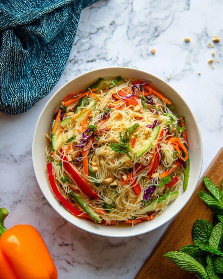 Spring Roll Salad with Spicy Ginger Dressing Recipe