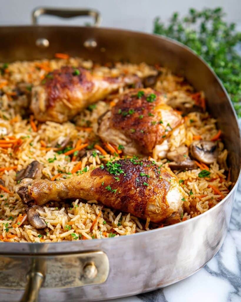 Kasba Rice Arabic Chicken and Rice (Kabsa) Recipe | Flavorful Middle Eastern Dish