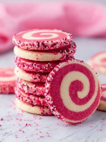 Pink Swirl Cookies Recipe