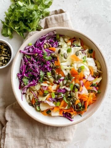 Tropical Mango Coleslaw Recipe