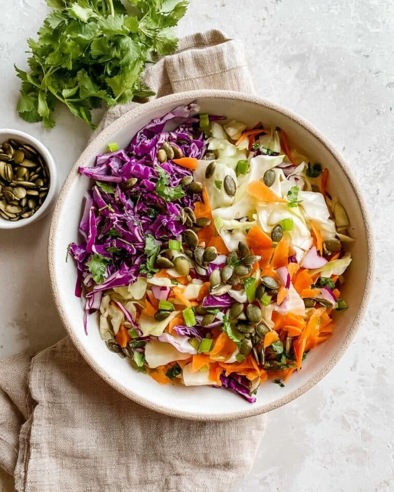 Tropical Mango Coleslaw Recipe
